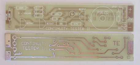 Continuity Tester PCB