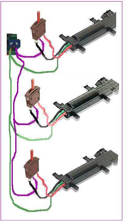 Wiring to PointMotor 3