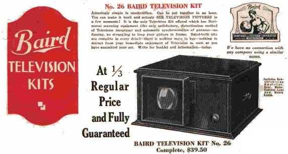 1932 Hollis BAIRD TV ad z