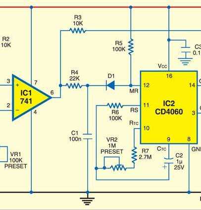 CD4060 Reset