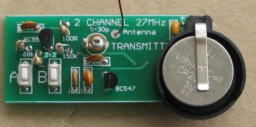 27MHz Tx Top