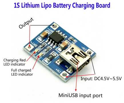 1 cellCharger PCBMini