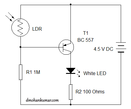 varying brightness led lamp