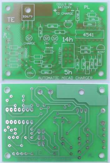 Automatic AA Charger PCB