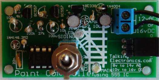 PointControllerusing 555IC