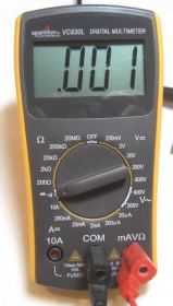 Multimeter Continuity