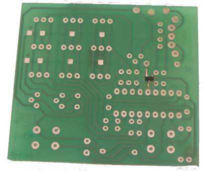 Diode on underside